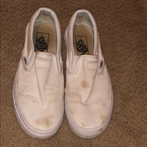 dirty white vans